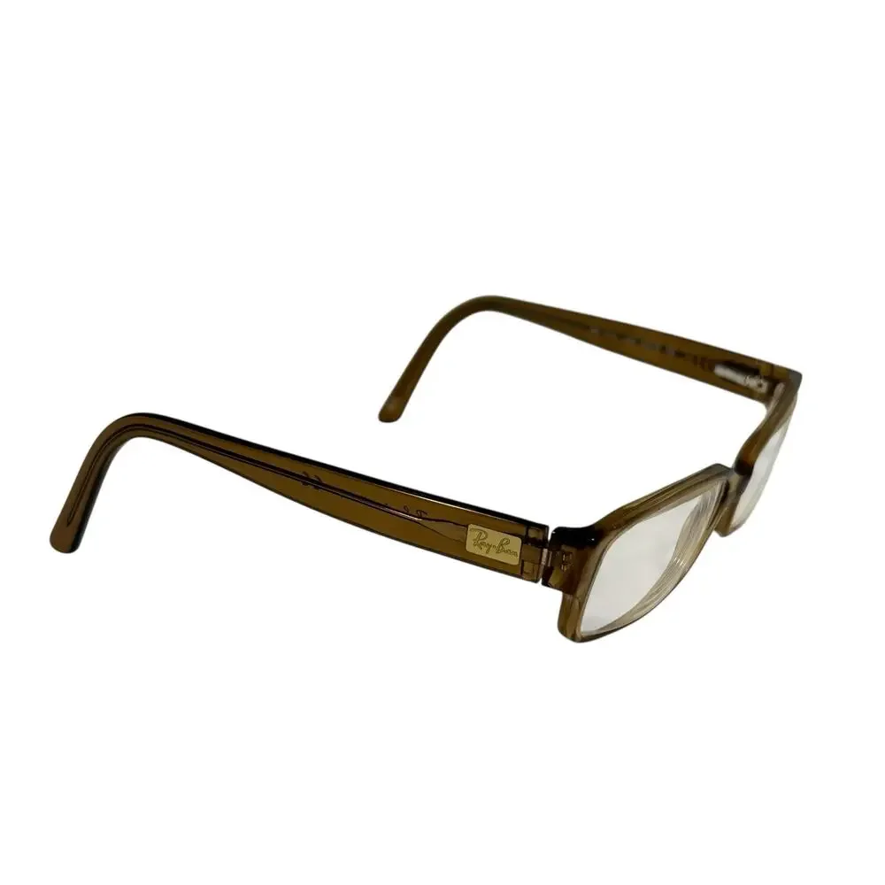 Ray Ban RB 5144 53-15 140 Brown Rectangular Eyeglasses *FRAMES ONLY* Womens
